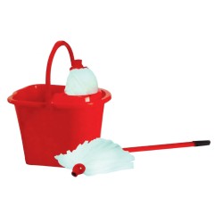 Set lavapavimenti con secchio ovale lt.15