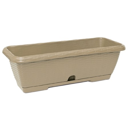 Balconetta vimini con riserva cm 50 - Tortora
