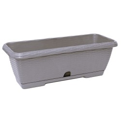 Balconetta vimini con riserva cm 50 - Grigio