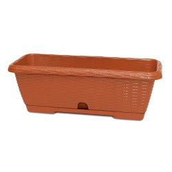 Balconetta vimini con riserva cm 60