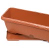 Balconetta vimini con riserva cm 60