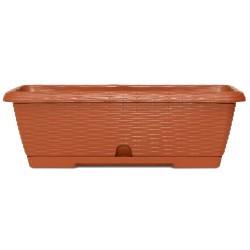 Balconetta vimini con riserva cm 50