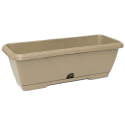 Balconetta vimini con riserva cm 60 - Tortora