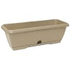 Balconetta vimini con riserva cm 60 - Tortora
