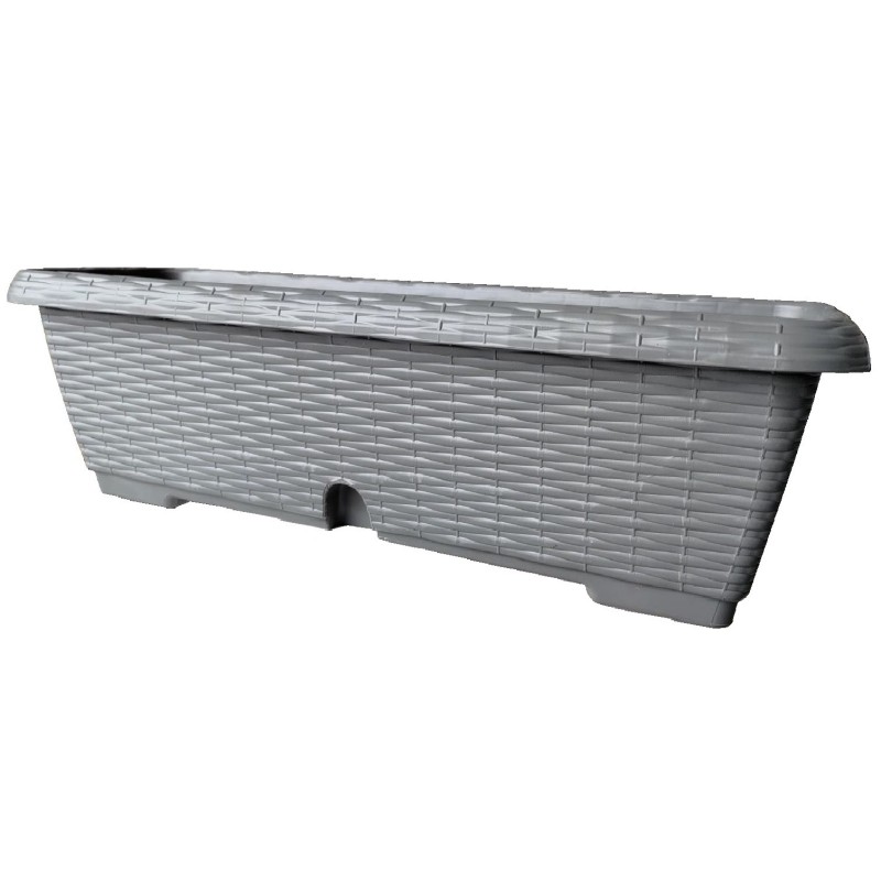 Balconetta vimini con riserva cm 60 - Grigio Balconetta vimini con riserva cm 60 - Grigio