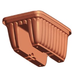 Balconetta dorica doppia cm 50